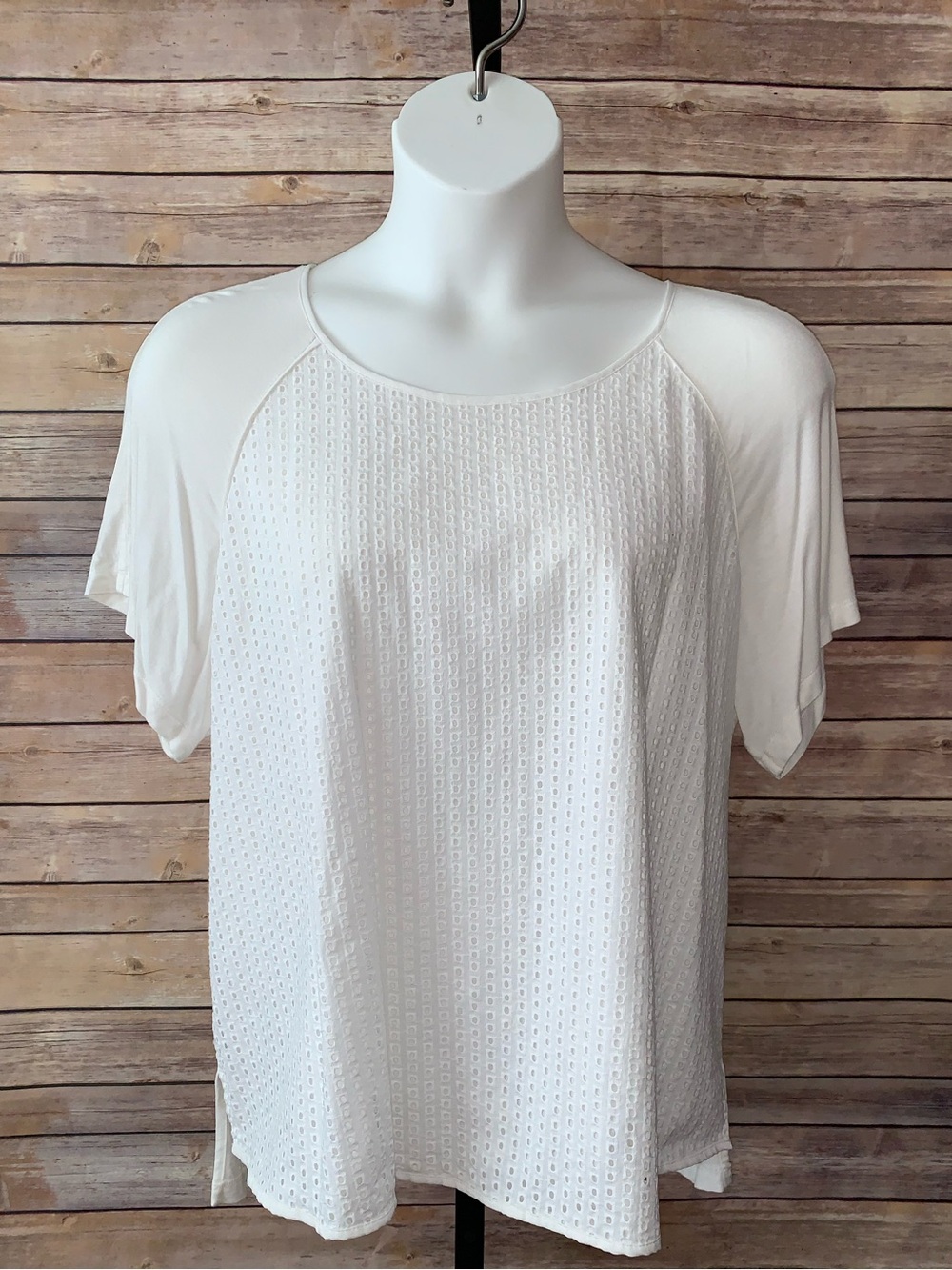 Calvin Klein Eyelet Top - Size fits 1X
